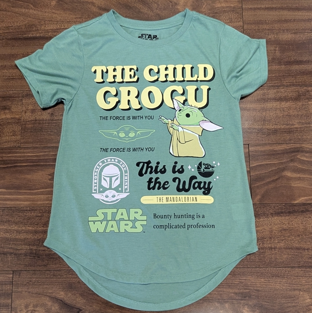 Star Wars Green Grogu Short Sleeve Tee